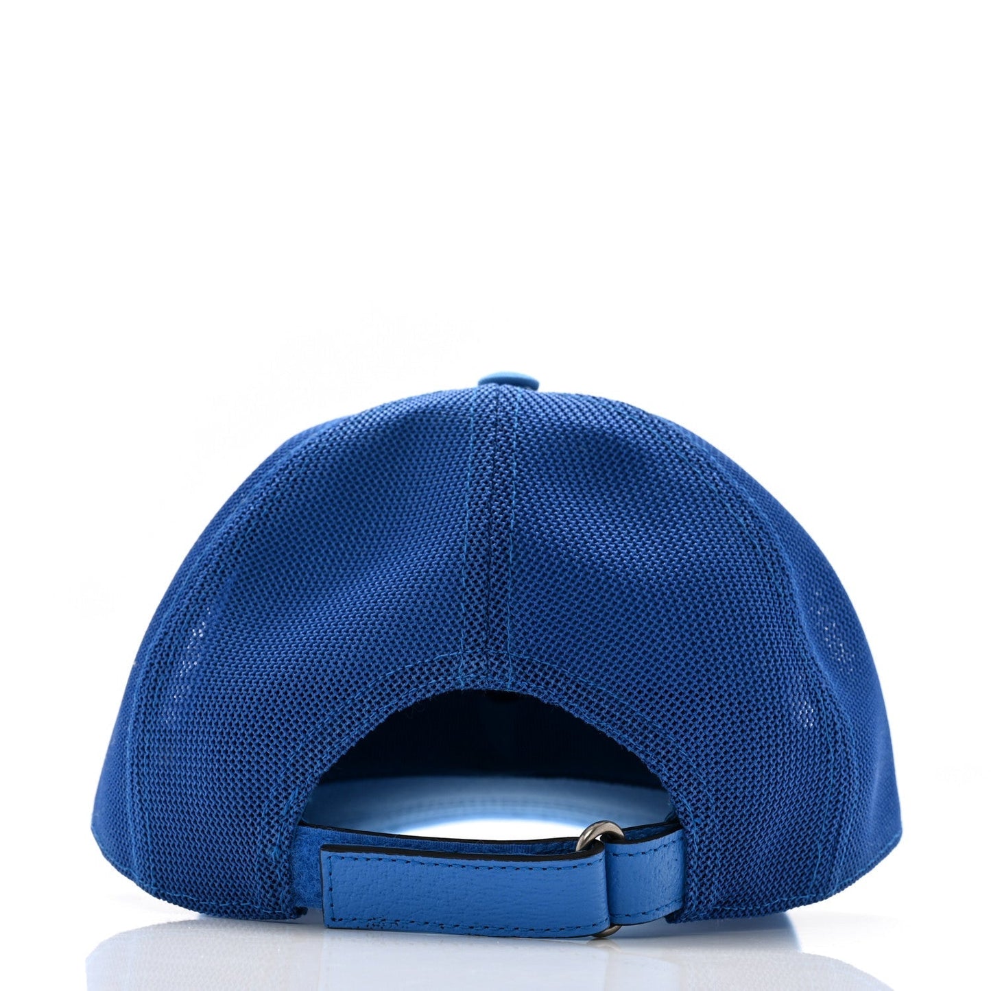 Gucci Cotton Logo Patch Baseball Hat L Blue
