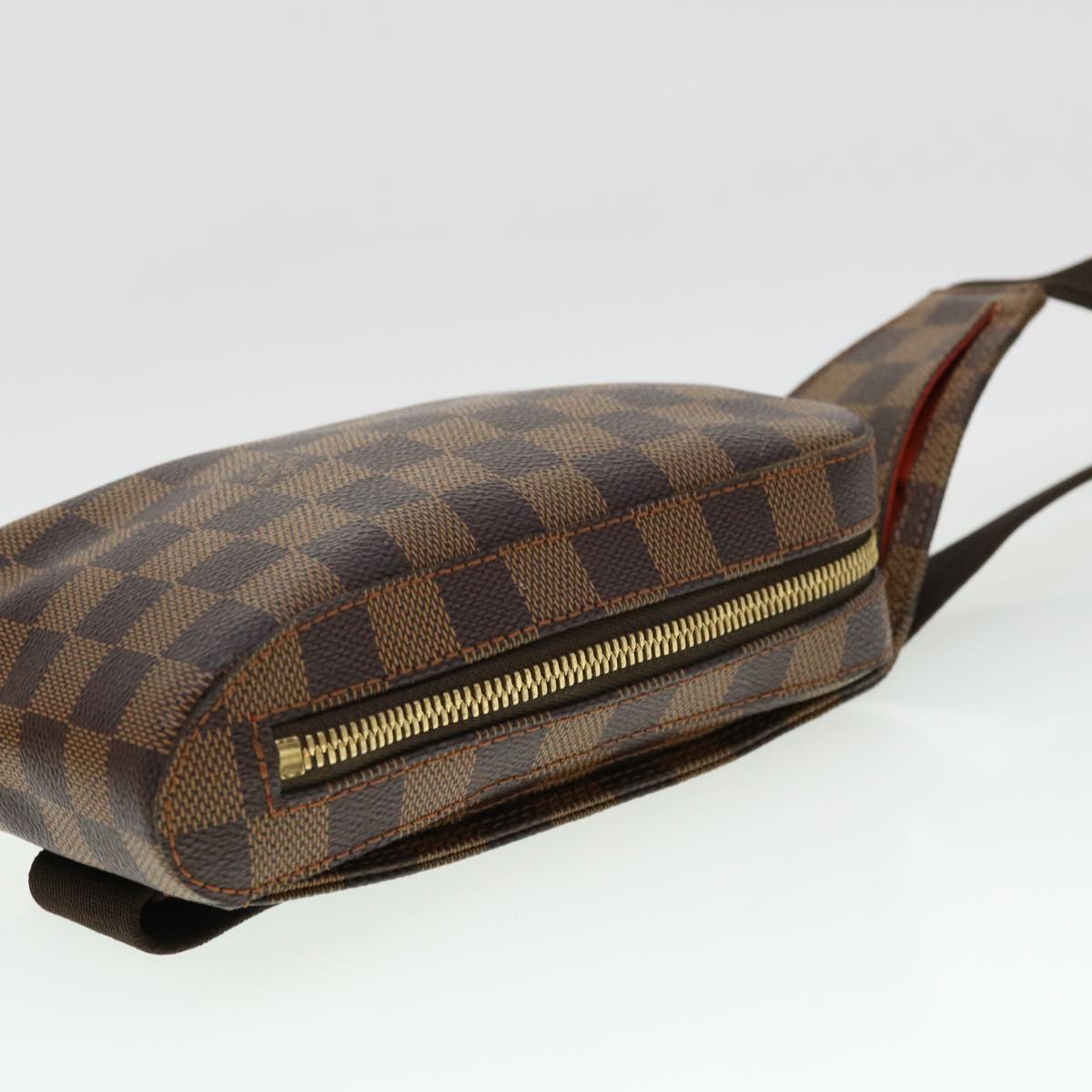 LOUIS VUITTON Damier Ebene Geronimos Shoulder Bag N51994 LV Auth 38150
