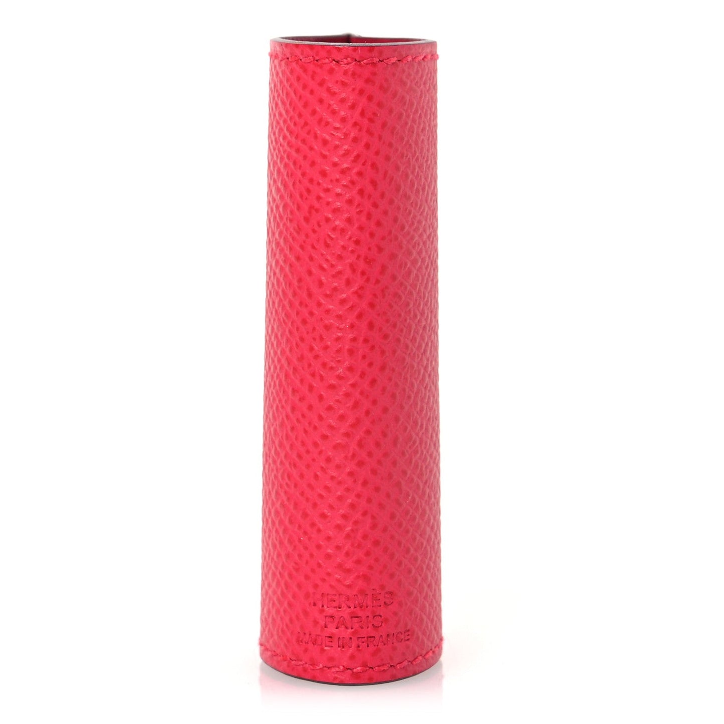 Hermes Epsom Lipstick Case Rose Extreme