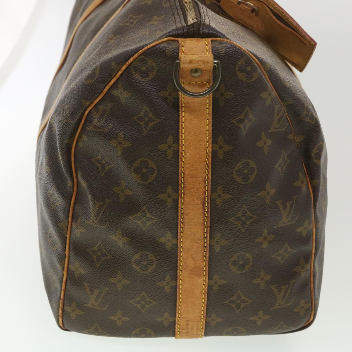 LOUIS VUITTON Monogram Keepall Bandouliere 50 Boston Bag LV Auth
