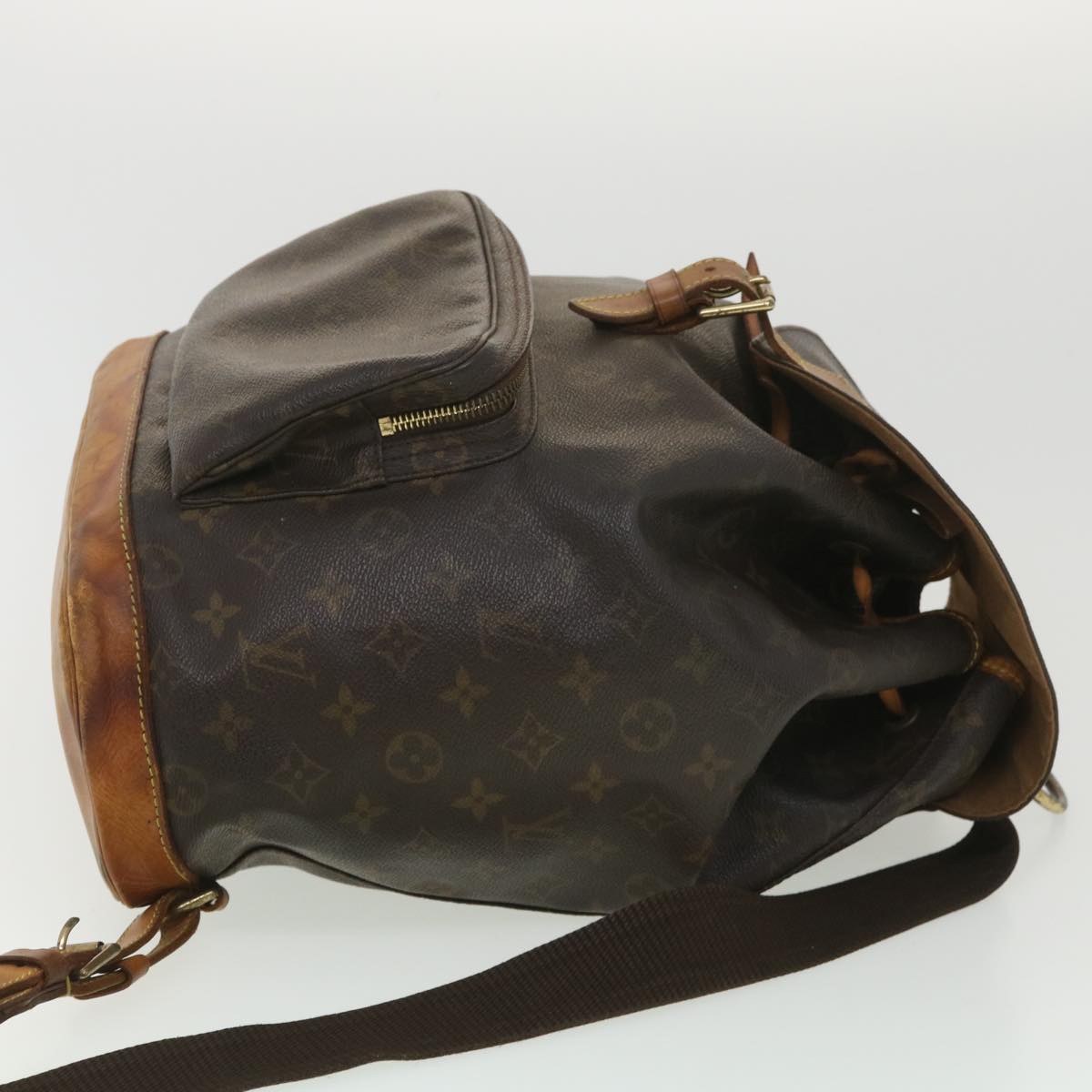 LOUIS VUITTON Monogram Montsouris GM Backpack LV Auth