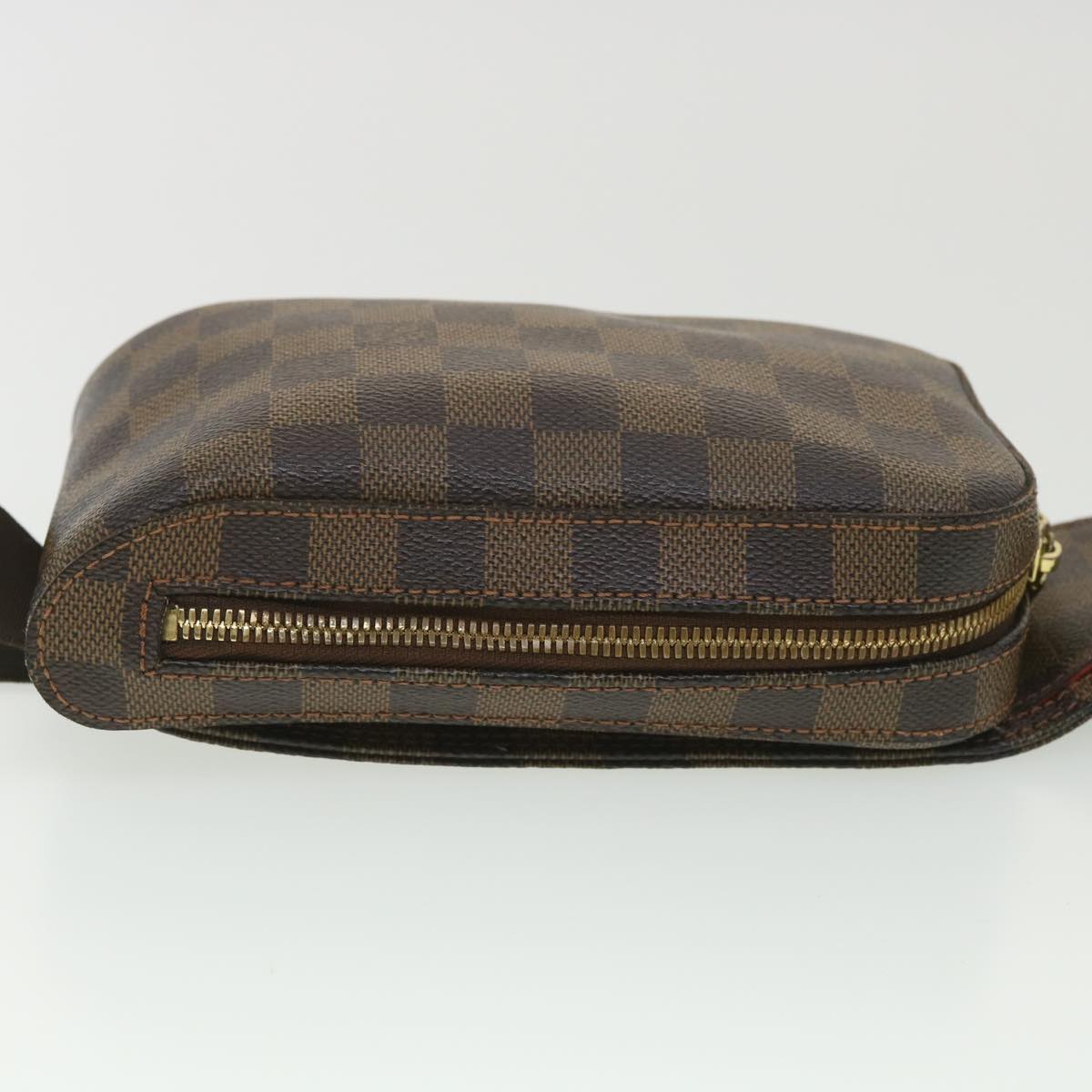 LOUIS VUITTON Damier Ebene Geronimos Shoulder Bag N51994 LV Auth 38162