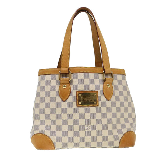 LOUIS VUITTON Damier Azur Hampstead PM Tote Bag N51207 LV 38521