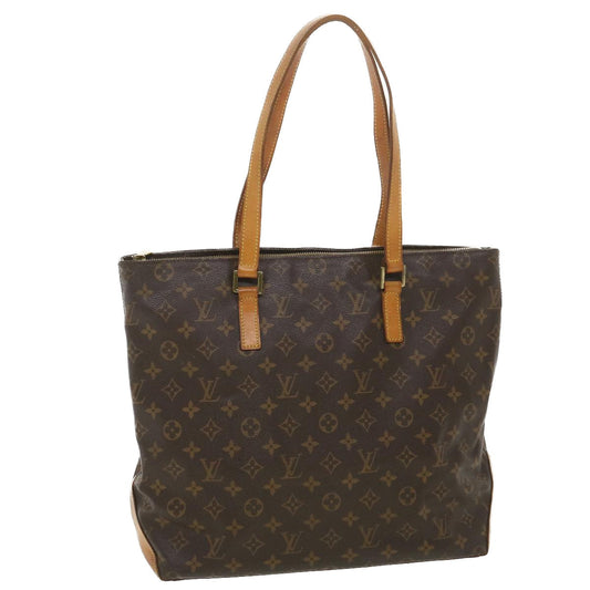 LOUIS VUITTON Monogram Cabas Mezzo Tote Bag M51151 LV 38655
