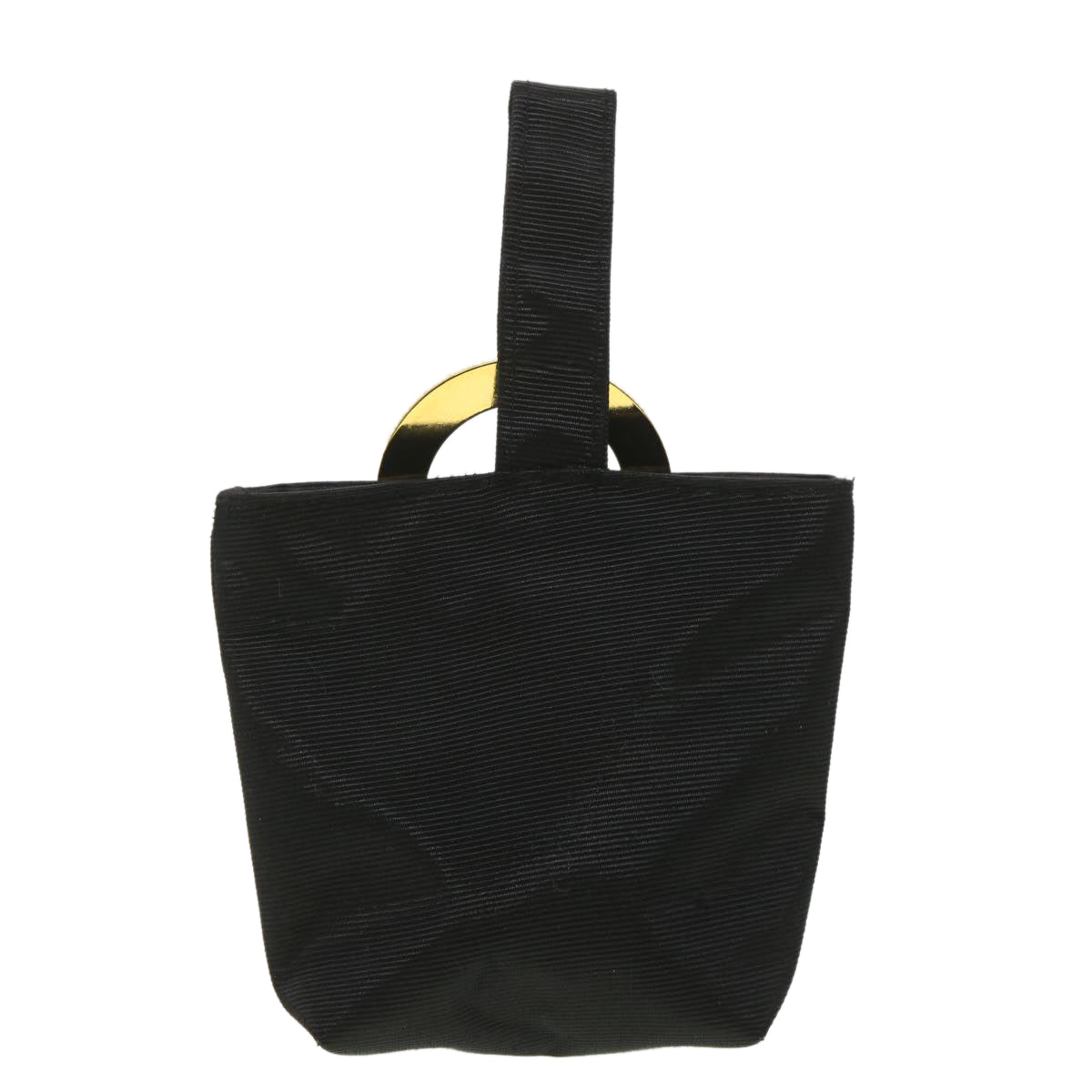 Luxury CELINE Pouch Nylon Black  38667