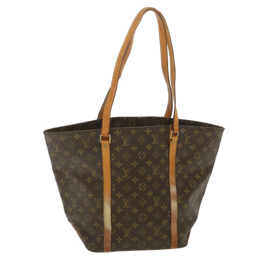 LOUIS VUITTON Monogram Sac Shopping Tote Bag M51108 LV 38685