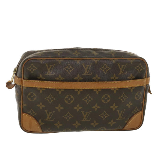 LOUIS VUITTON Monogram Compiegne 28 Clutch Bag LV