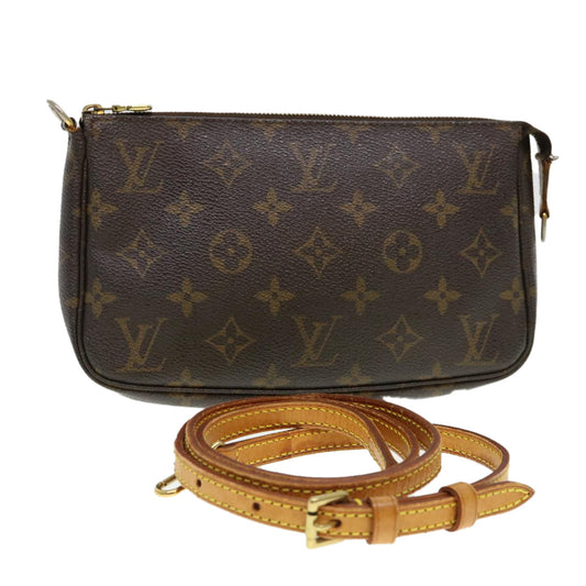 LOUIS VUITTON Monogram Pochette Accessoires Pouch M51980 LV 38925