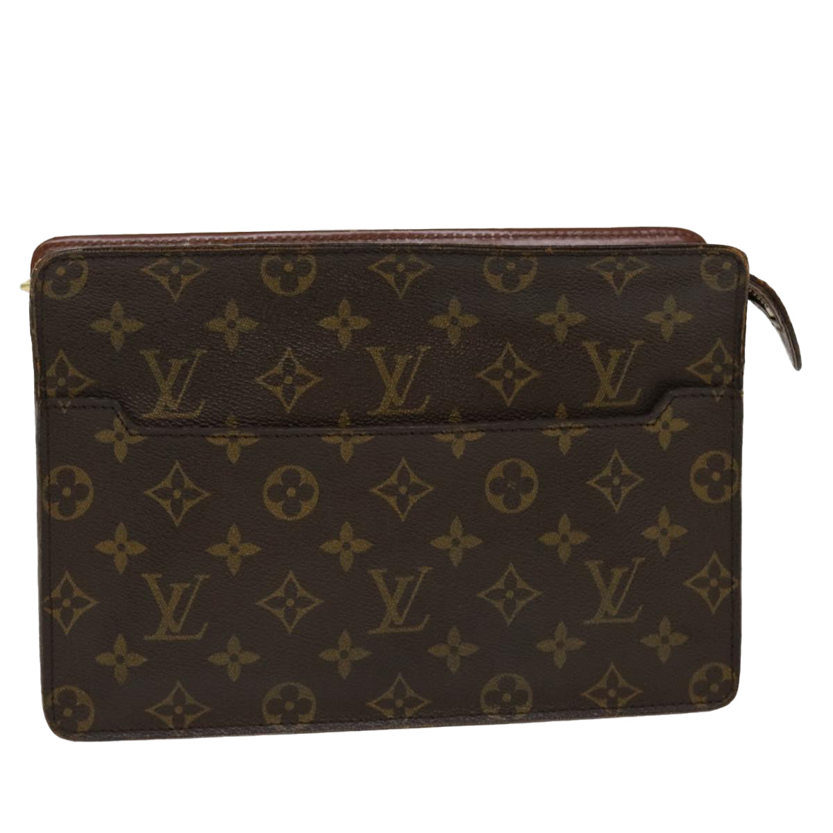 LOUIS VUITTON Monogram Pochette Homme Clutch Bag M51795 LV 38969