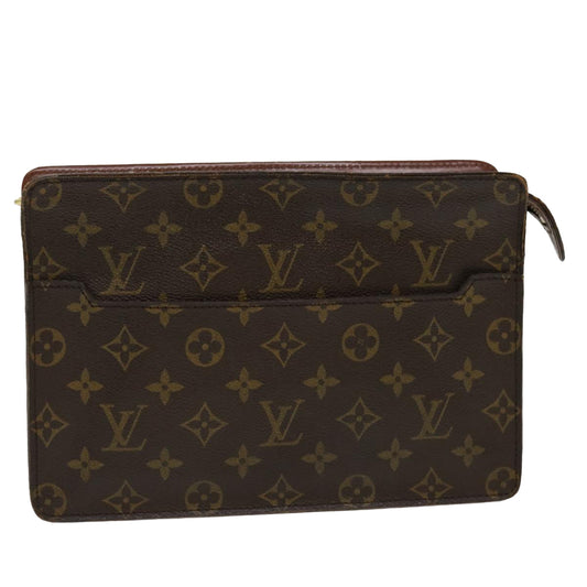LOUIS VUITTON Monogram Pochette Homme Clutch Bag M51795 LV 38969