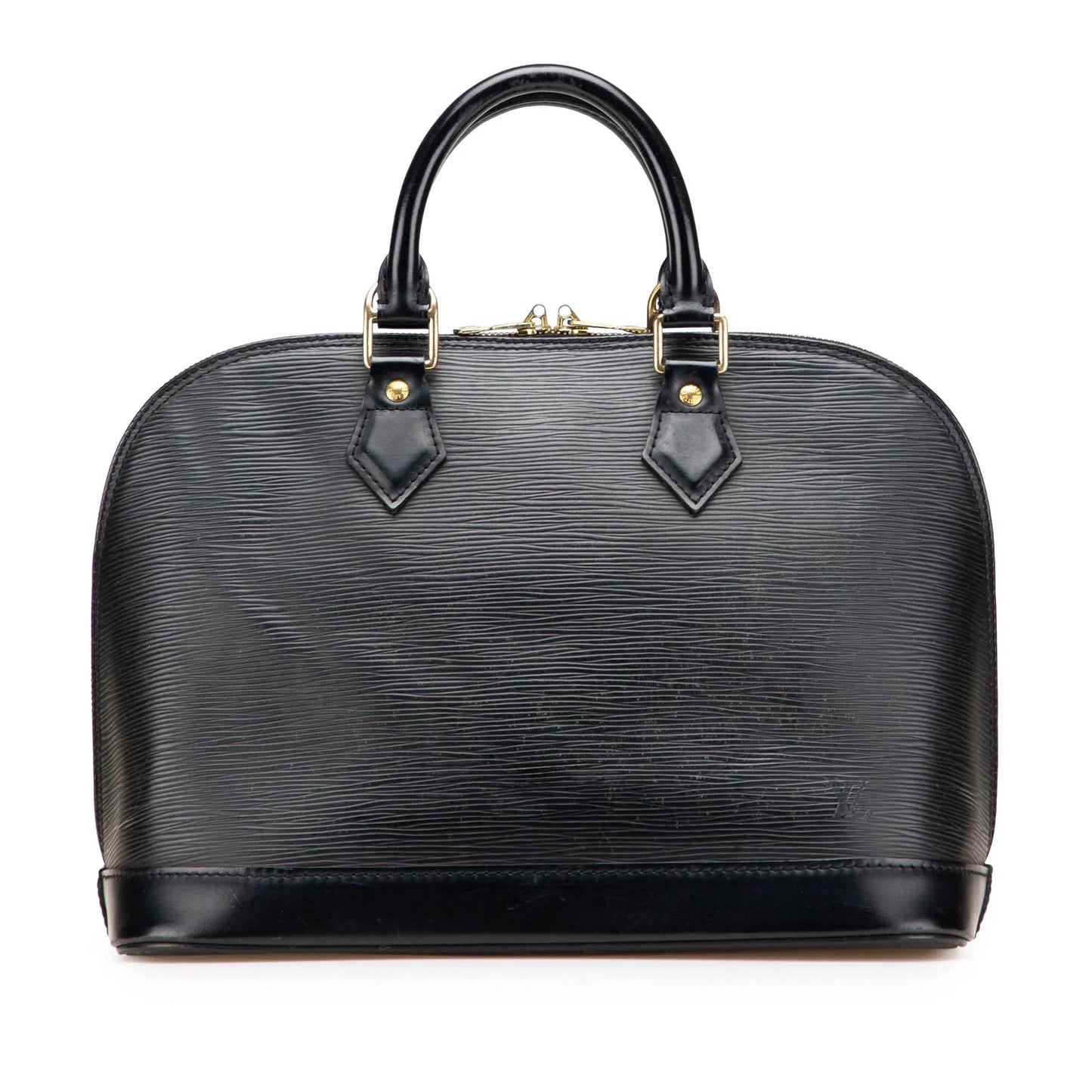 Black Louis Vuitton Epi Alma PM Handbag