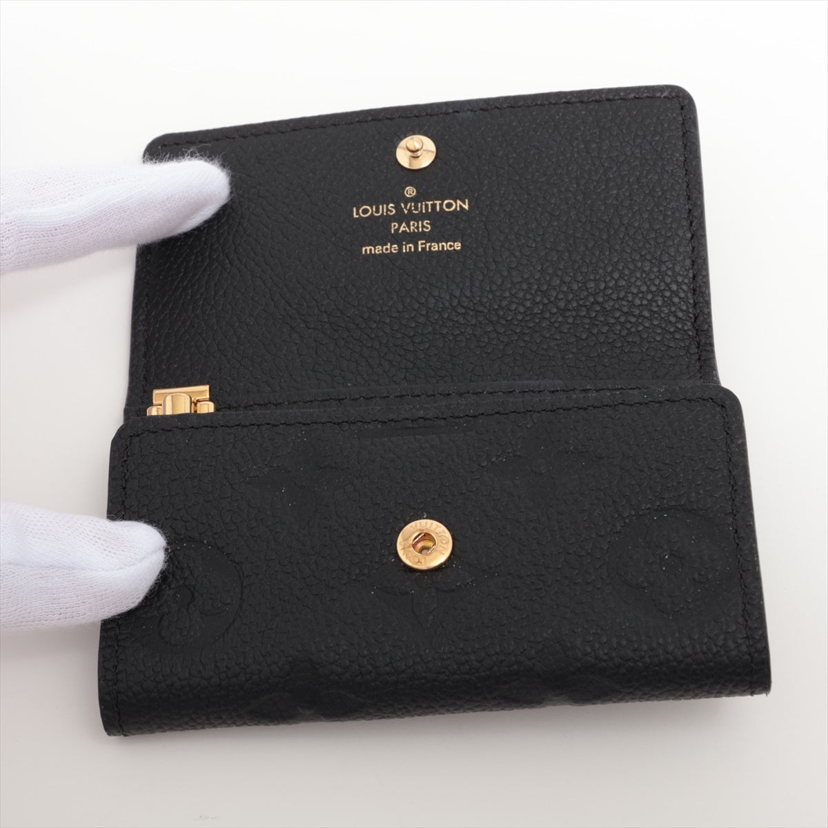 Louis Vuitton Amplant Multicle 6 M64421 Noir Keycase