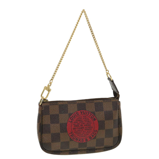 LOUIS VUITTON Damier Ebene T&B Mini Pochette Accessoires Pouch N58011 39017