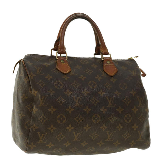 LOUIS VUITTON Monogram 30 Hand Bag M41526 LV 39032