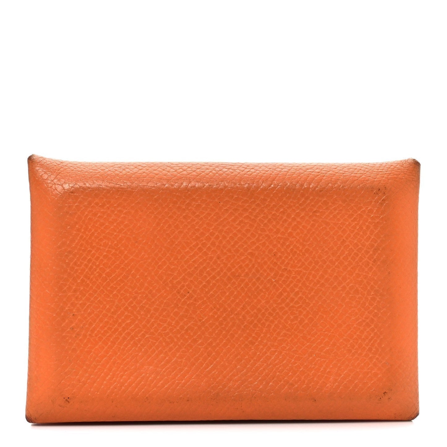 Hermes Epsom Calvi Card Case Abricot