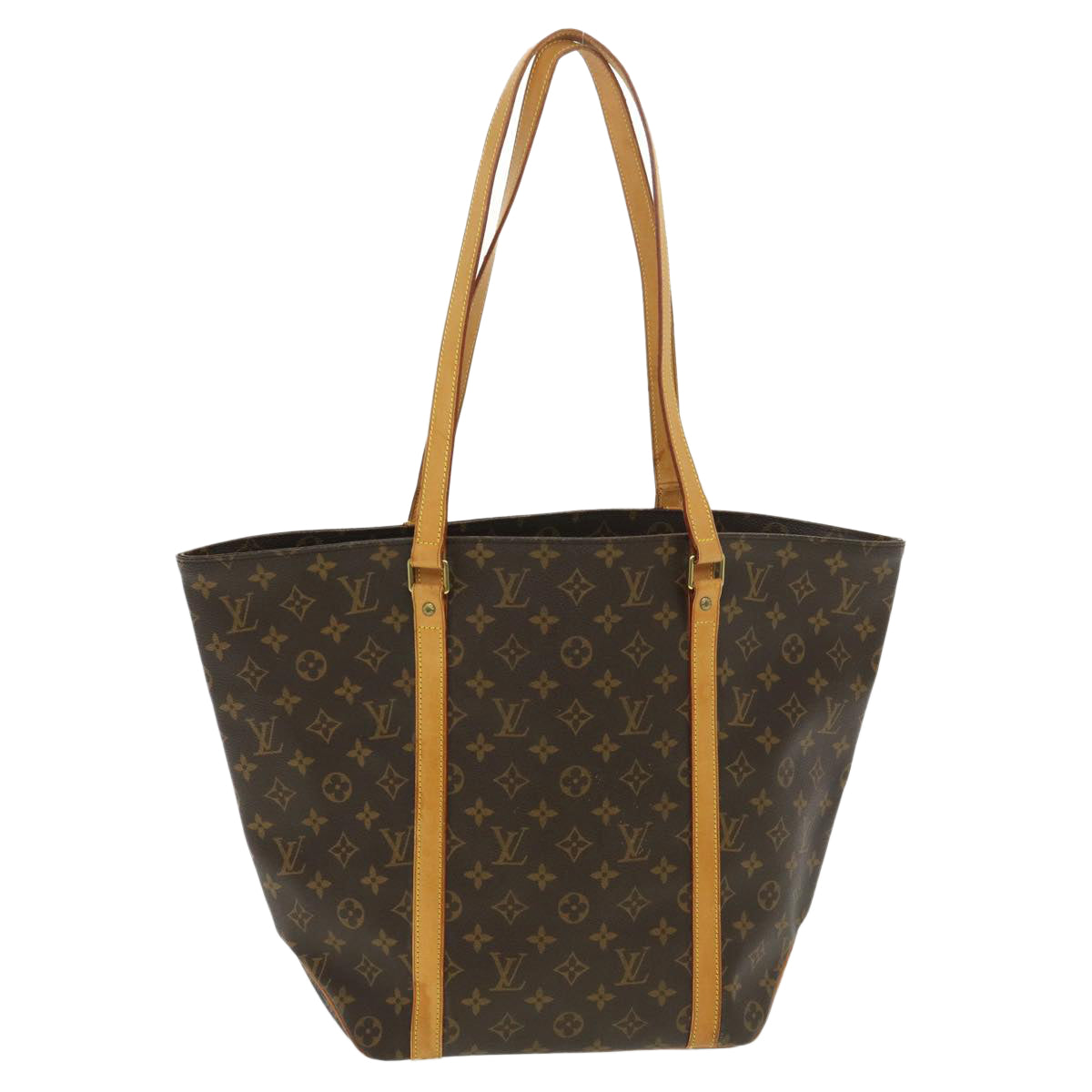 LOUIS VUITTON Monogram Sac Shopping Tote Bag LV