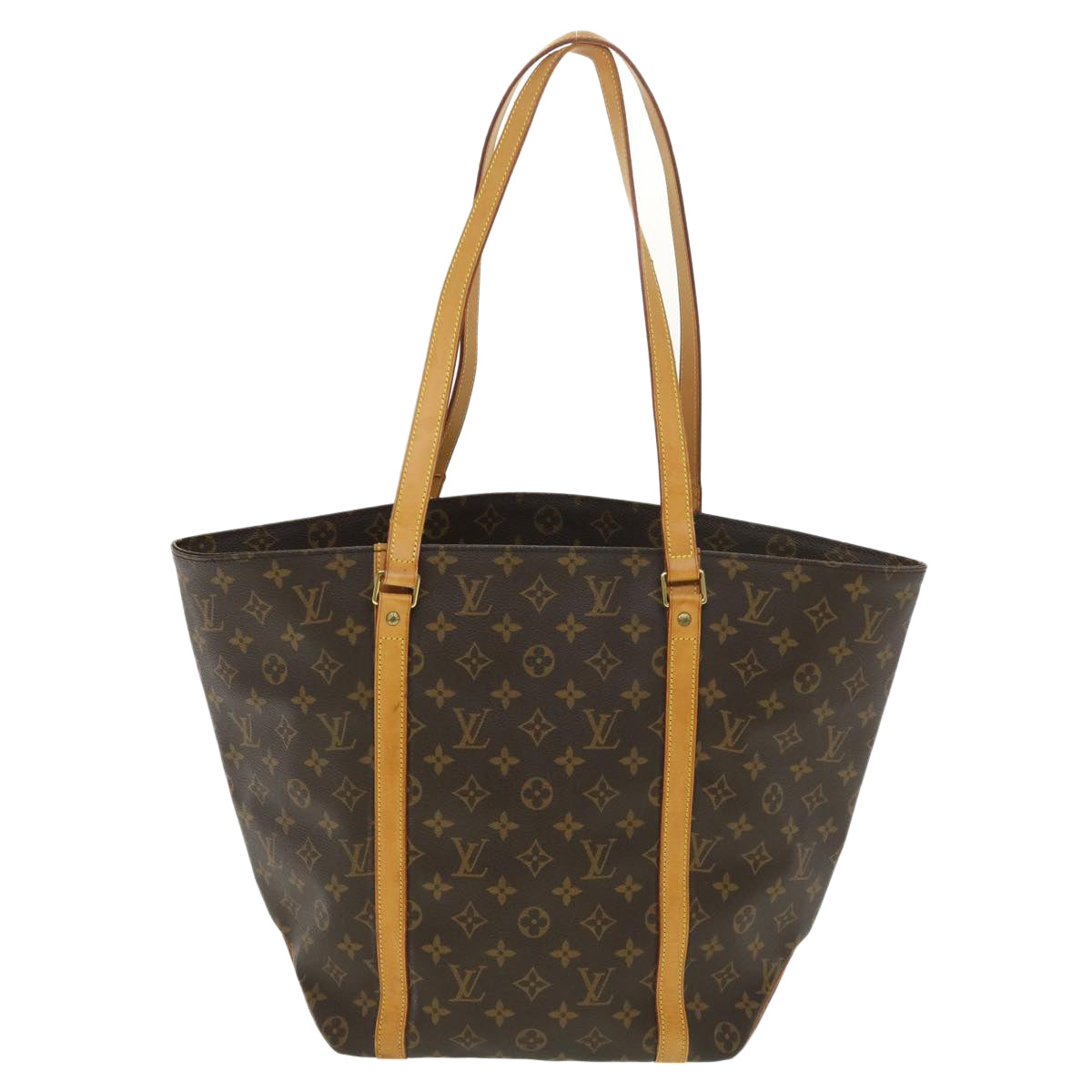 LOUIS VUITTON Monogram Sac Shopping Tote Bag LV