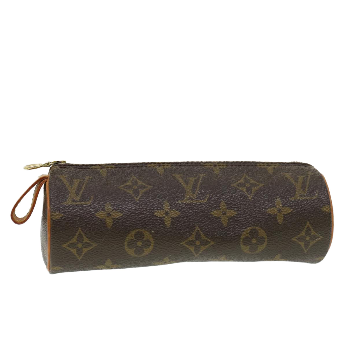 LOUIS VUITTON Monogram Trousse Rondo Pouch M47630 LV 39168