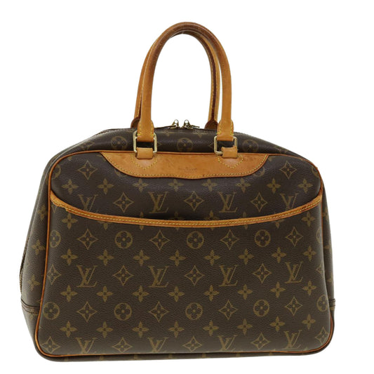 LOUIS VUITTON Monogram Deauville Hand Bag M47270 LV 39259