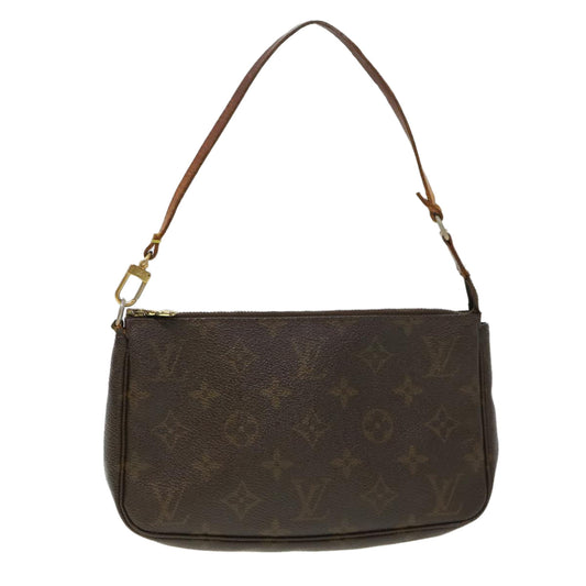 LOUIS VUITTON Monogram Pochette Accessoires Pouch M51980 LV 39287