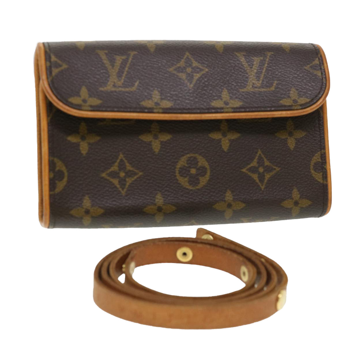 LOUIS VUITTON Monogram Pochette Florentine Waist bag M51855 LV 39316