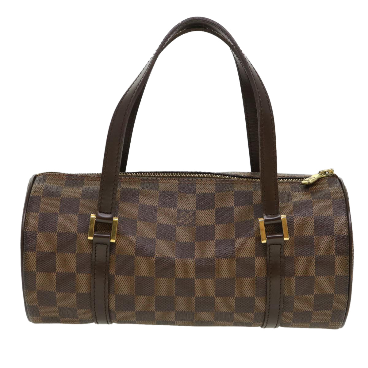 LOUIS VUITTON Damier Ebene Papillon 26 Hand Bag N51304 LV 39317