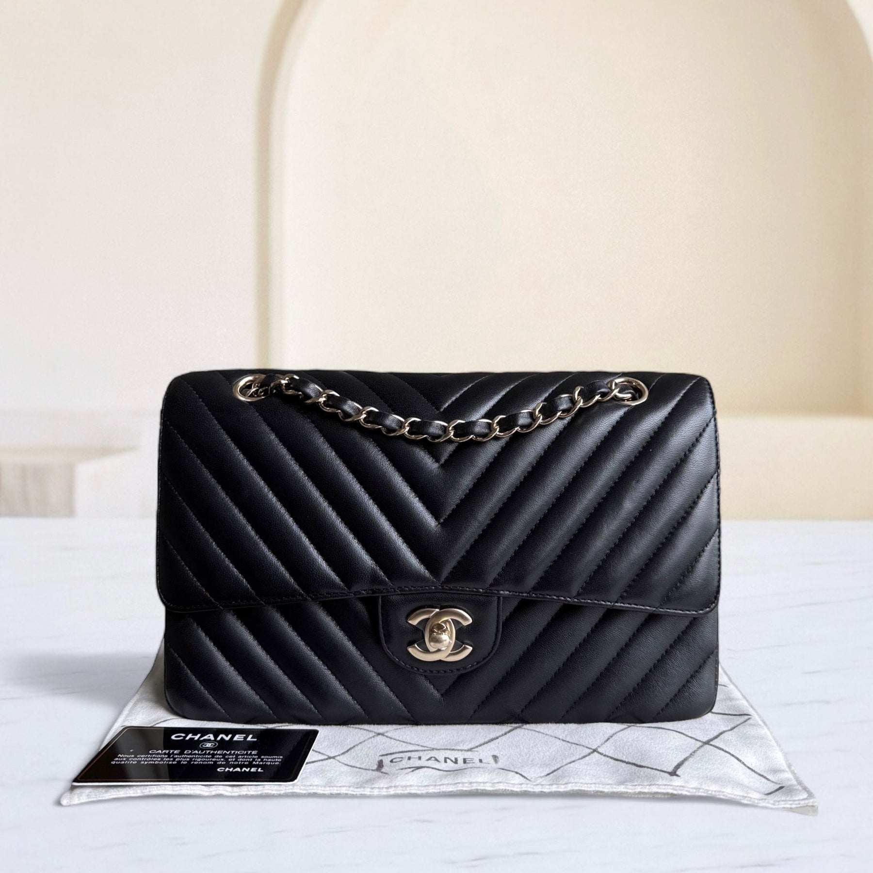 Chanel Classic Flap Medium Shoulder Bag - EworeBags