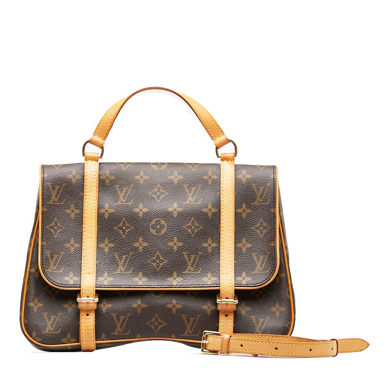 Louis Vuitton Monogram M51158 Daypack PVC/Leather Brown