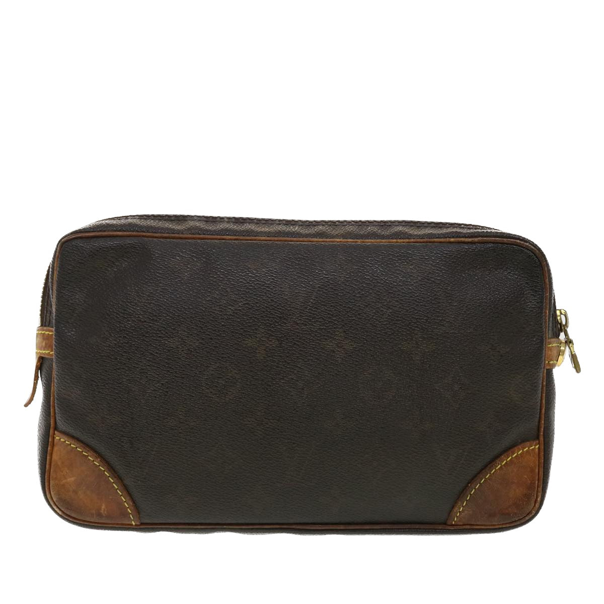 LOUIS VUITTON Monogram Marly Dragonne GM Clutch Bag M51825 LV 39466