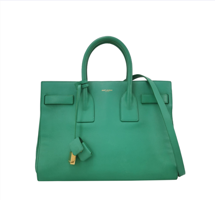 Saint Laurent Sac de Jour Small 32cm Green 24121478982980