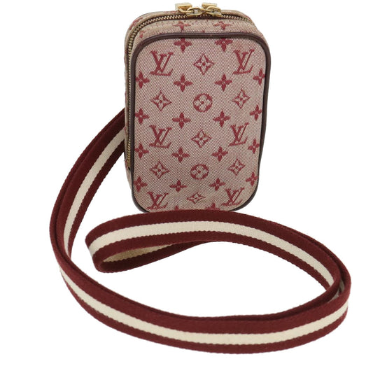 LOUIS VUITTON Monogram Mini Housse Digital Pouch Red M60001 LV 39585