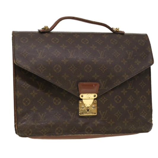 LOUIS VUITTON Monogram Porte Documents Bandouliere Hand Bag M53338 39673