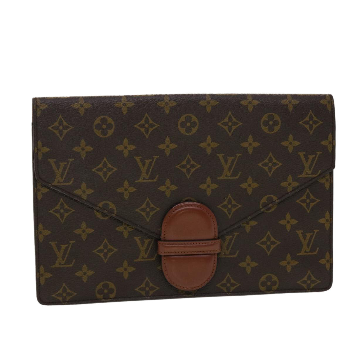LOUIS VUITTON Monogram Ranelag Clutch Bag M51782 LV 39917