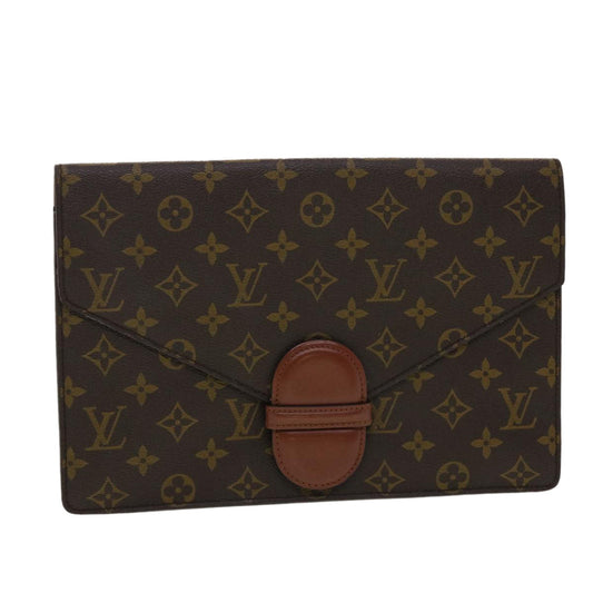 LOUIS VUITTON Monogram Ranelag Clutch Bag M51782 LV 39917