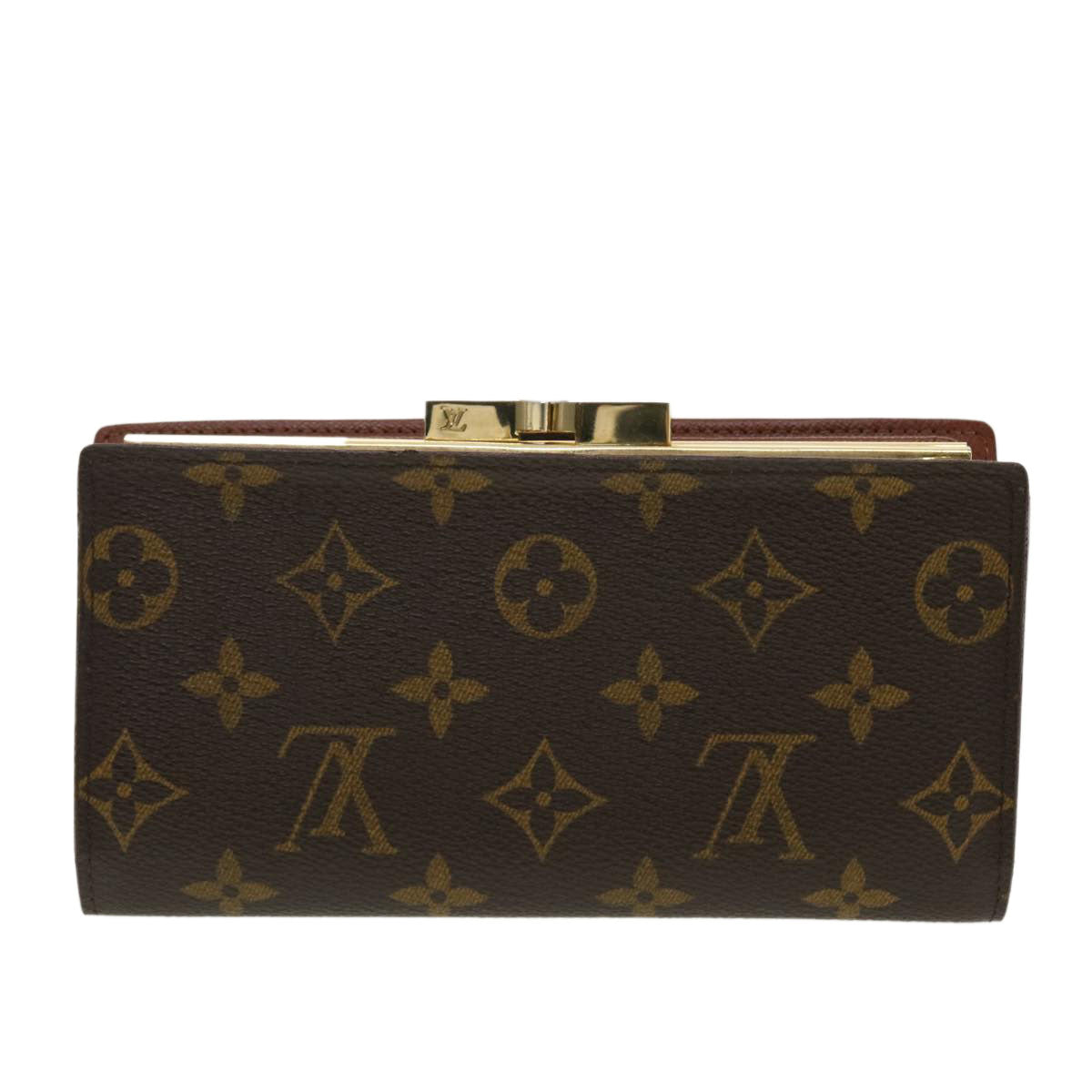 LOUIS VUITTON Monogram Continental Long Wallet T61217 LV Auth 39929