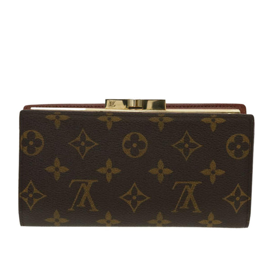 LOUIS VUITTON Monogram Continental Long Wallet T61217 LV Auth 39929