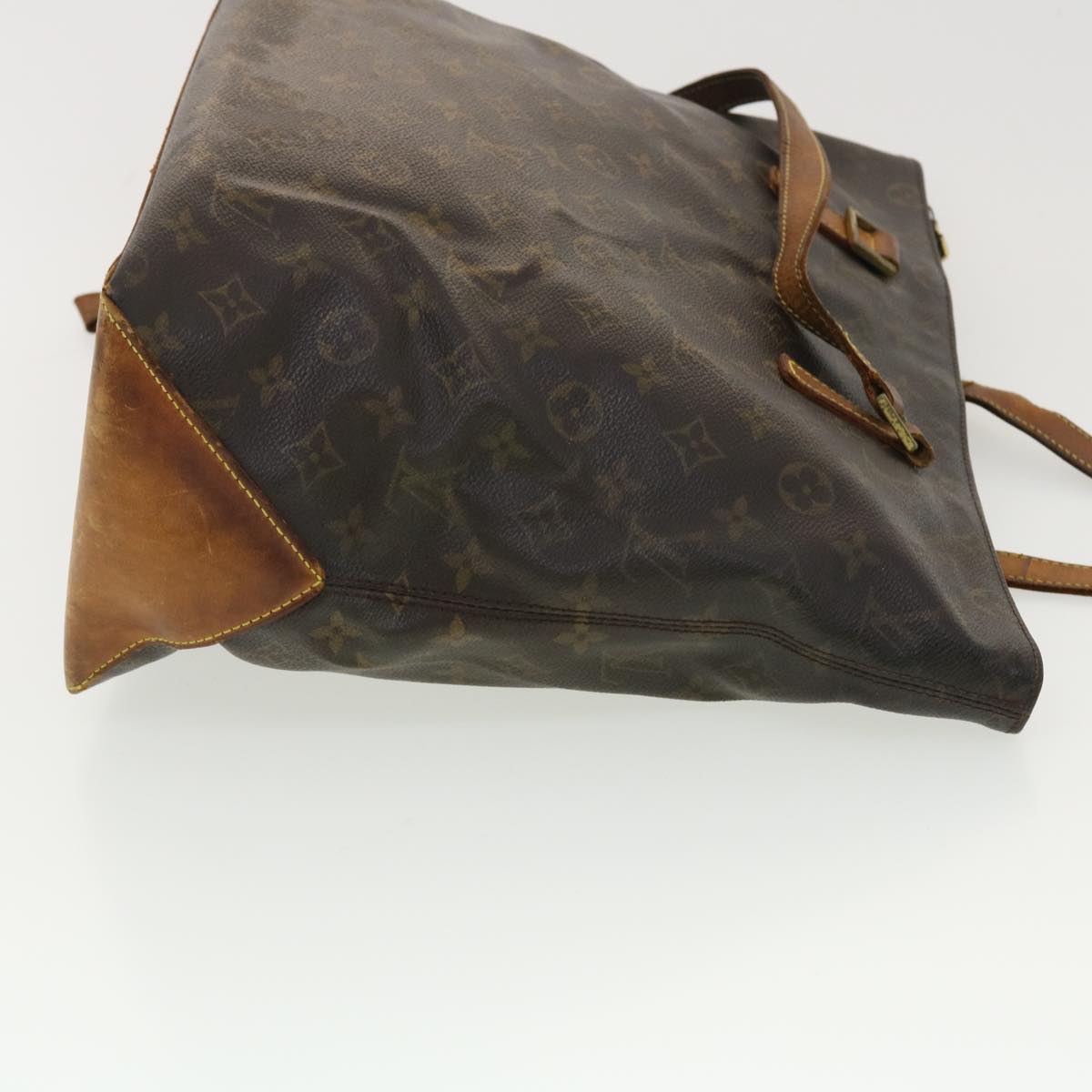 LOUIS VUITTON Monogram Cabas Mezzo Tote Bag M51151 LV 39978