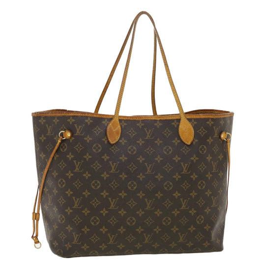 LOUIS VUITTON Monogram Neverfull GM Tote Bag M40157 LV 39983