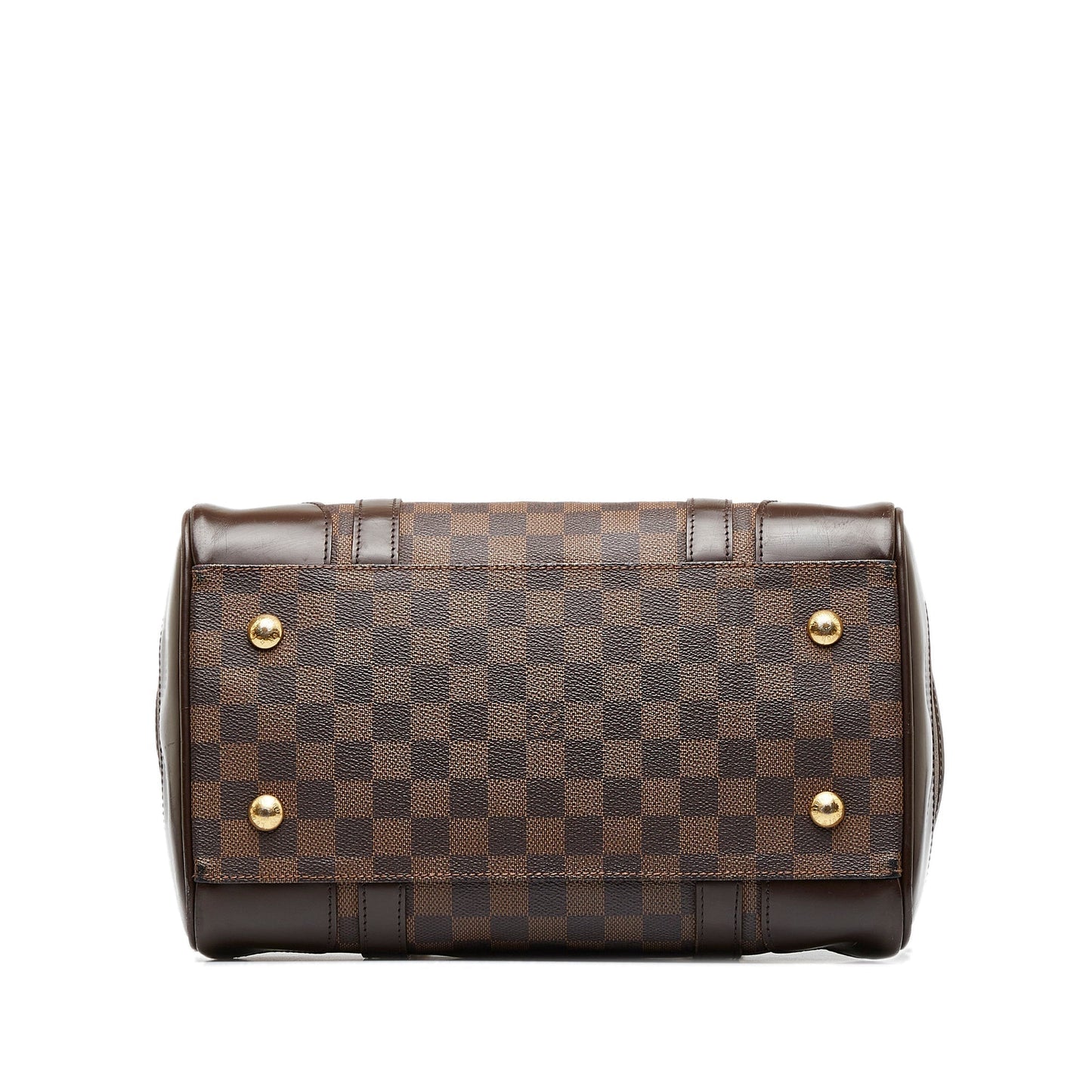 LOUIS VUITTON Damier Ebene Berkeley Handbag