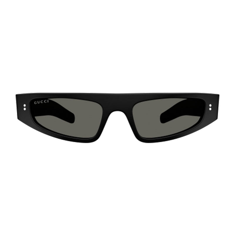 Gucci Sunglasses Cat Eye Full Rim, Shiny Ivory Frame and Red Lens GG1634S005