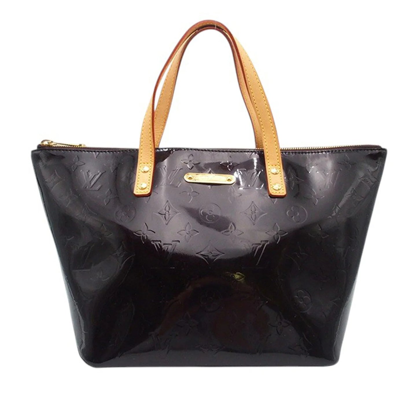 Purple Louis Vuitton Monogram Vernis Bellevue PM Handbag