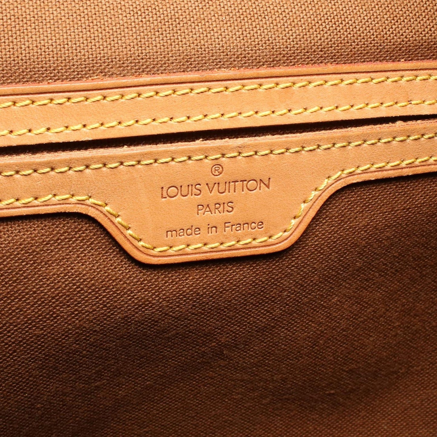 Brown Louis Vuitton Monogram Montsouris GM Backpack