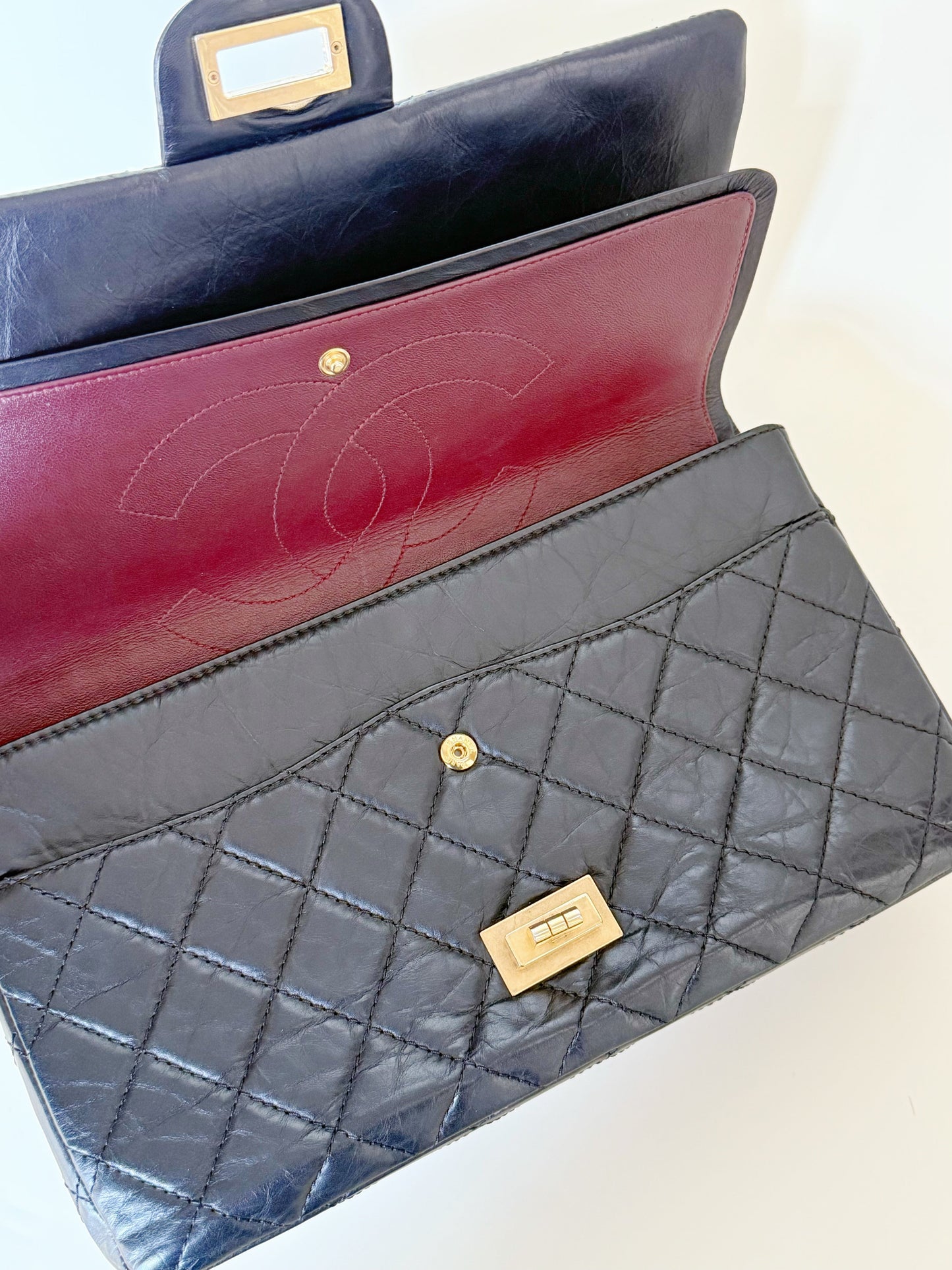 Chanel Aged Calfskin Quilted 2.55 Reissue Flap