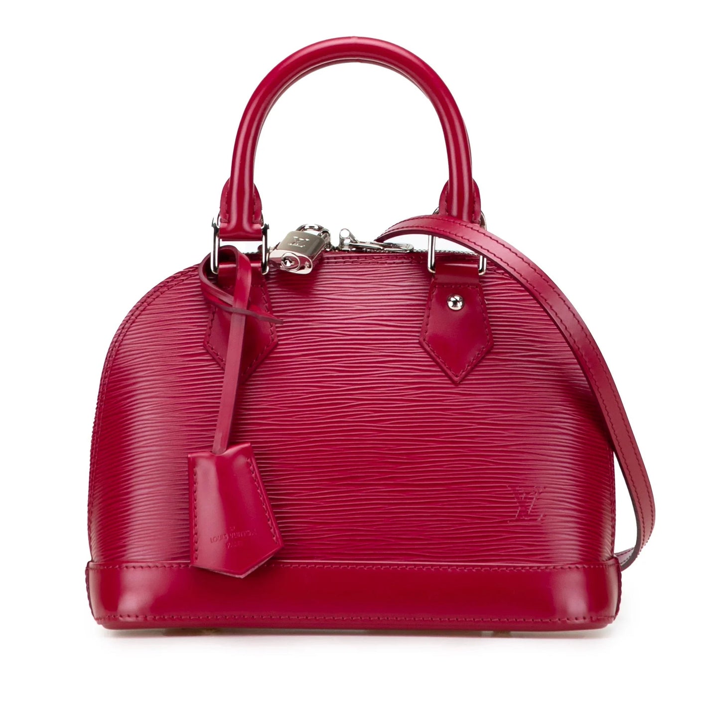 Pink Louis Vuitton Epi Alma BB Satchel
