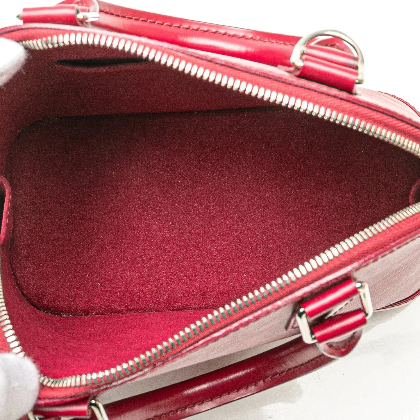 Pink Louis Vuitton Epi Alma BB Satchel
