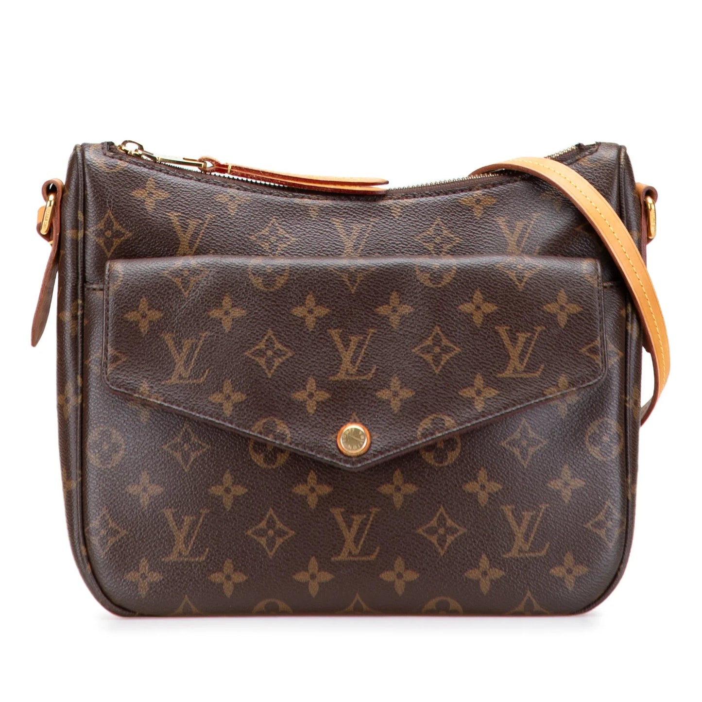 Brown Louis Vuitton Monogram Mabillon Crossbody Bag