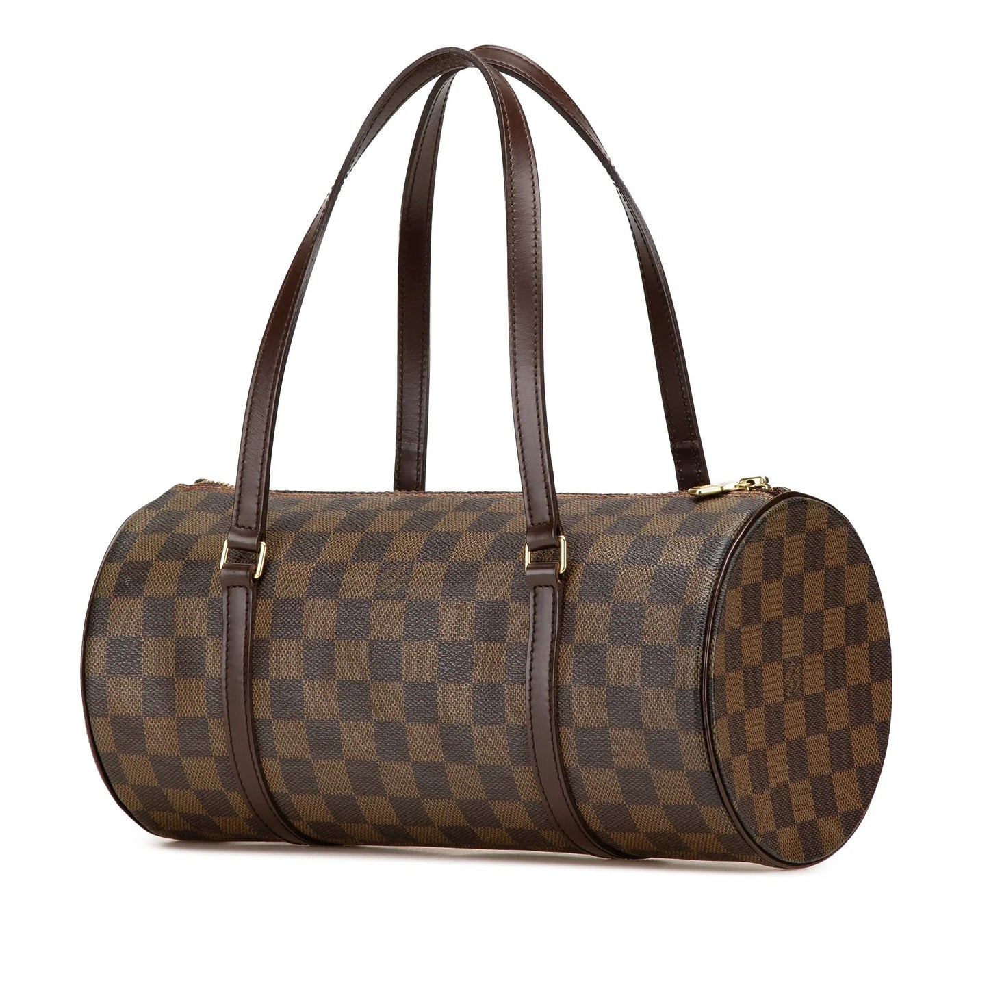 Brown Louis Vuitton Damier Ebene Papillon 30 Handbag