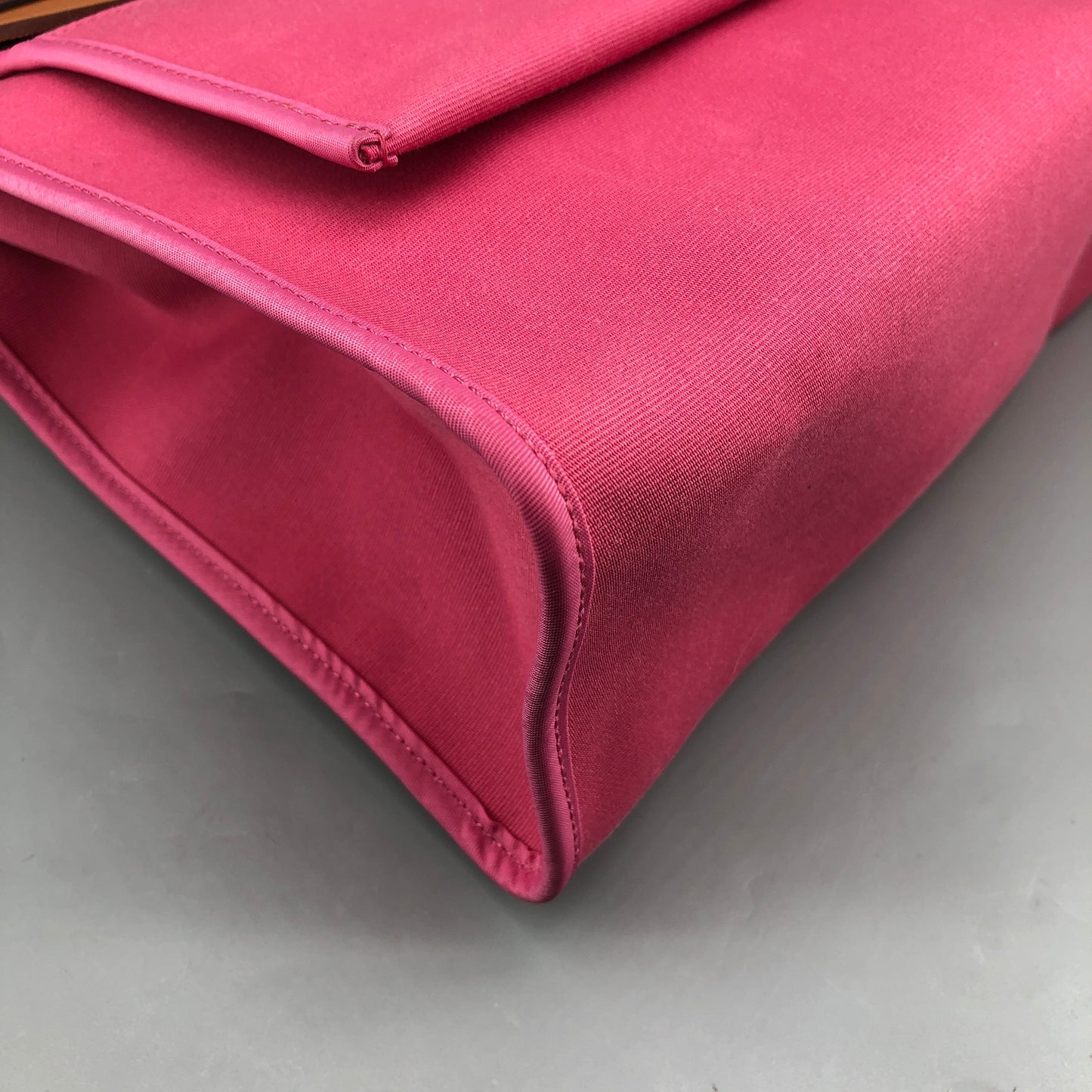 Hermes 2011 Pink Canvas Herbag 31 Shoulder Bag