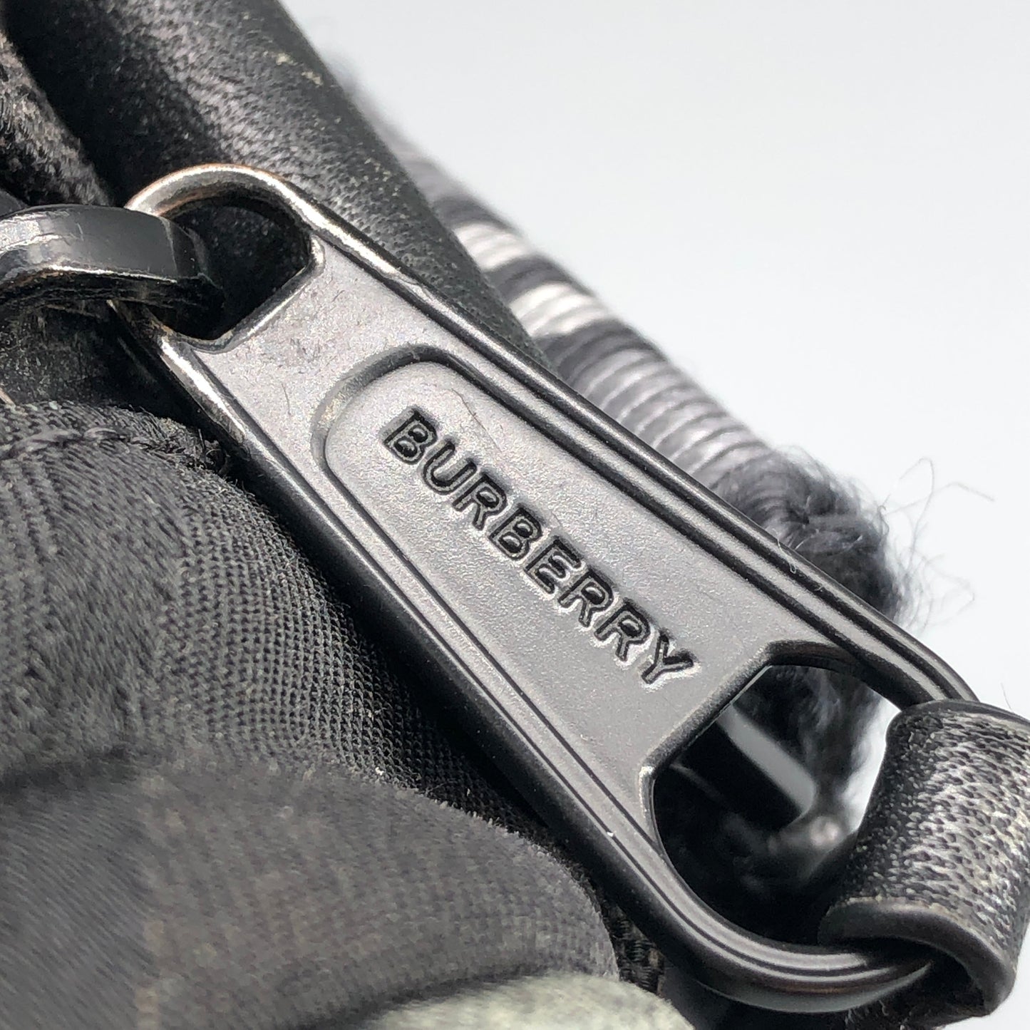 Burberry TB Monogram Canvas Crossbody Camera Bag Black