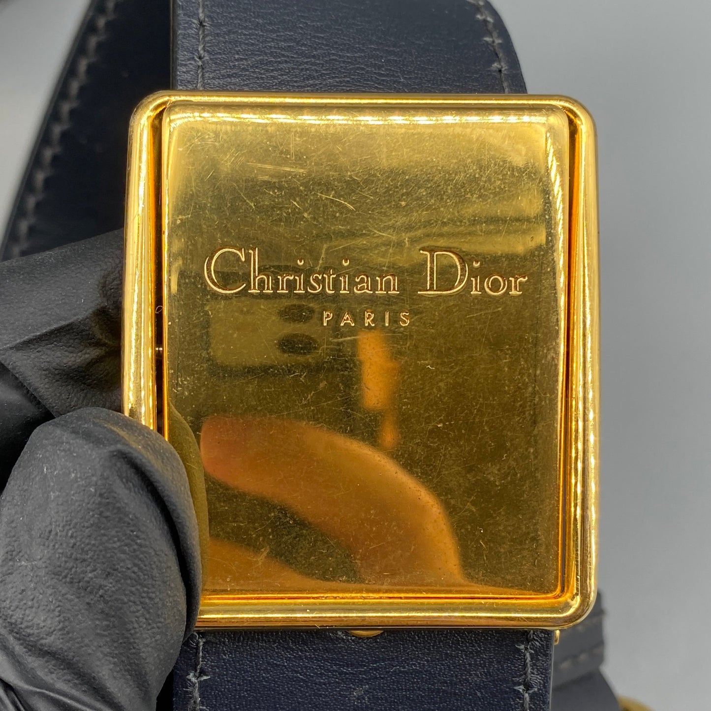 Christian Dior Montaigne Box Oblique Jacquard Crossbody Bag